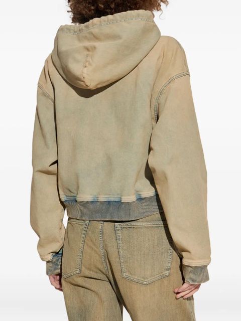 Diesel zip-up hoodie - Green