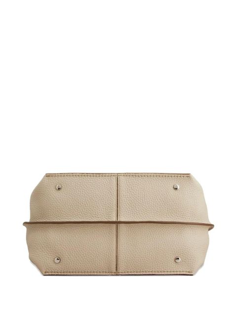Tod's medium leather tote bag - Neutrals