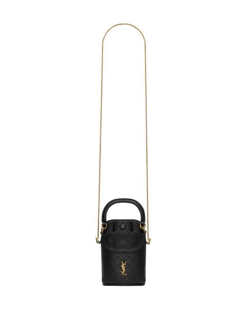 Saint Laurent Gaby quilted mini bag - Black