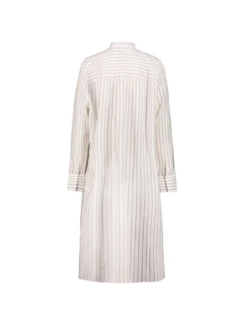 TOTEME striped shirt dress - White - zdjęcie produktu nr 2