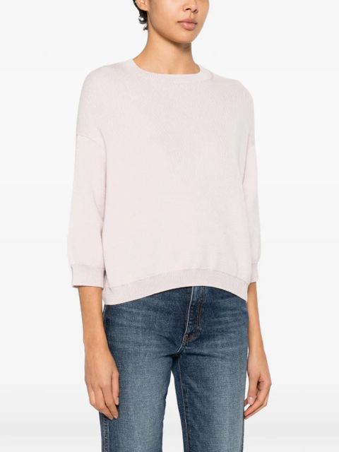 KHAITE Sabina long-sleeve sweater - Pink