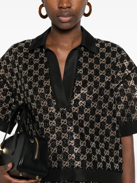 Gucci GG-monogram top - Black