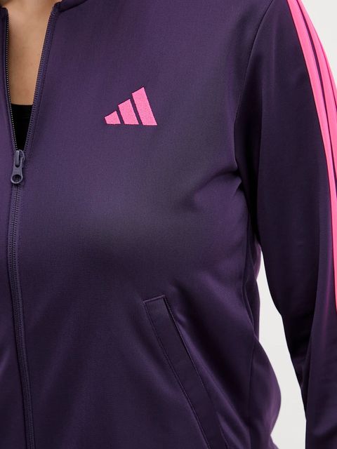 adidas dres Ess 3S damski kolor fioletowy JX0510 - zdjęcie produktu nr 2