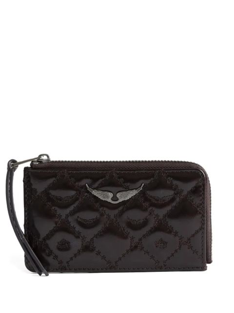 Zadig&Voltaire monogram quilted wallet - Brown - zdjęcie produktu nr 1