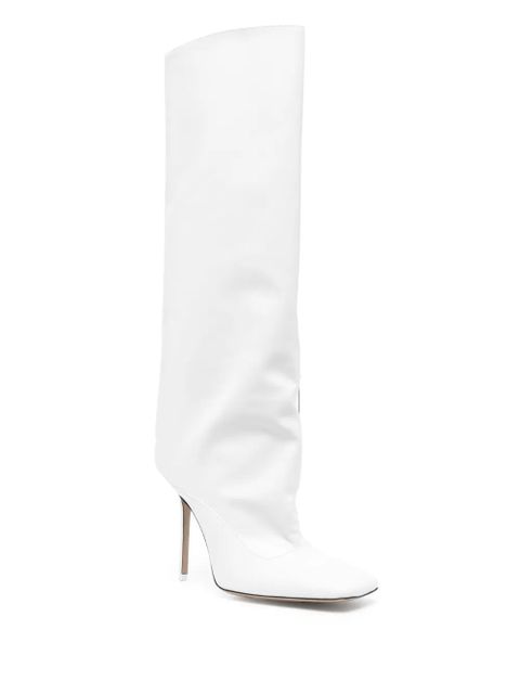 The Attico Sienna 110mm knee-high boots - White - zdjęcie produktu nr 2