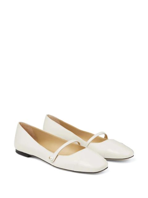 Jimmy Choo Elisa ballerina shoes - Neutrals