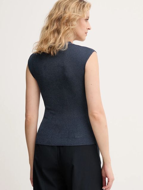 MAX&Co. top damskie kolor granatowy 2526366021200 - zdjęcie produktu nr 2