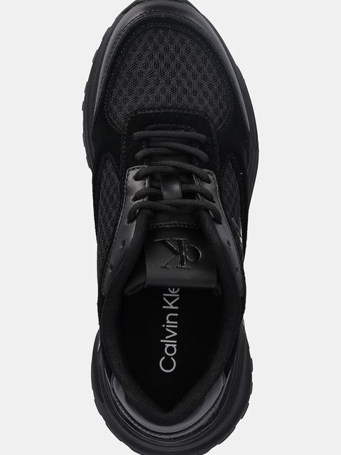 Calvin Klein sneakersy HIKE RUNNER MESH MIX CK damskie kolor czarny YW0YW01994