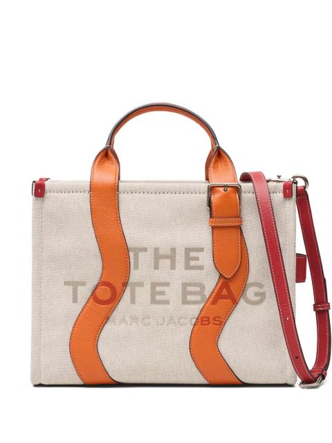 Marc Jacobs The Medium Wavy Canvas tote bag - Neutrals - zdjęcie produktu nr 1