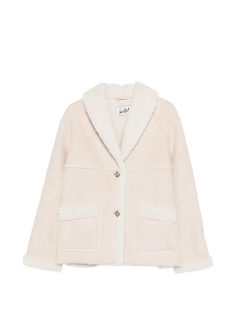 MC2 Saint Barth logo-embroidered jacket - Neutrals - zdjęcie produktu nr 1