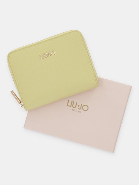 Liu Jo portfel damski kolor zielony AA6156 E1109