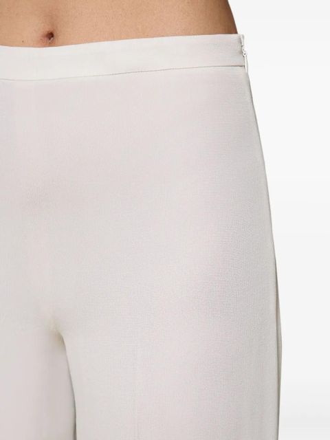 TWINSET satin palazzo trousers - White