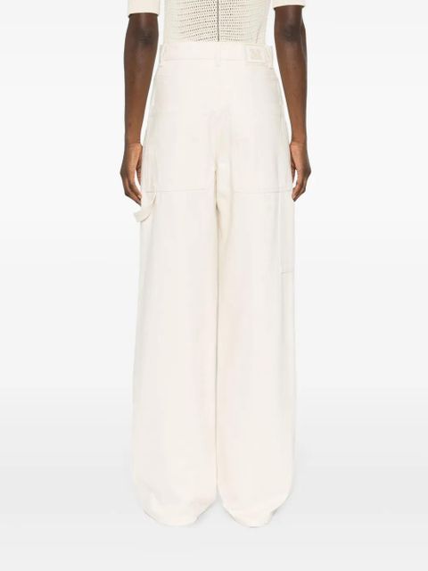 Max Mara high-rise wide-leg jeans - Neutrals