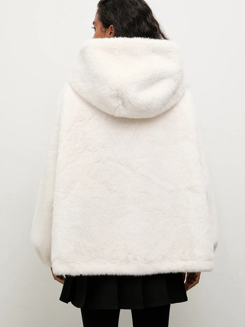 Answear.LAB kurtka kolor beżowy przejściowa oversize