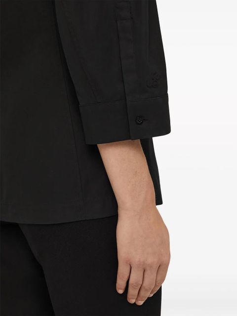 Jil Sander Saturday P.M. cotton shirt - Black