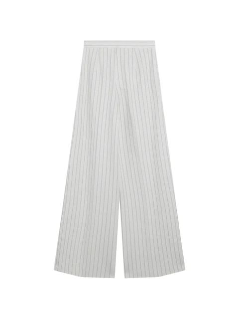 Max Mara pinstriped trousers - White - zdjęcie produktu nr 2