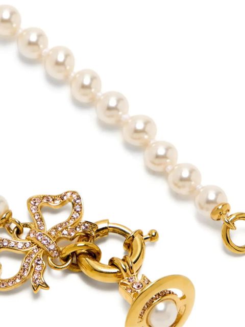 Vivienne Westwood Sheryl Pearl bracelet - Gold
