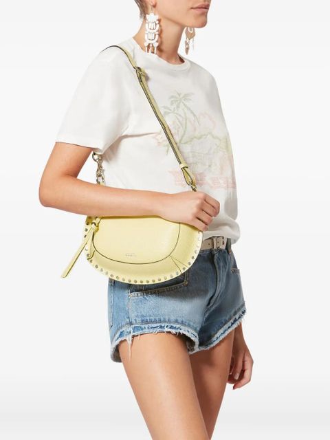 ISABEL MARANT studded leather tote bag - Yellow