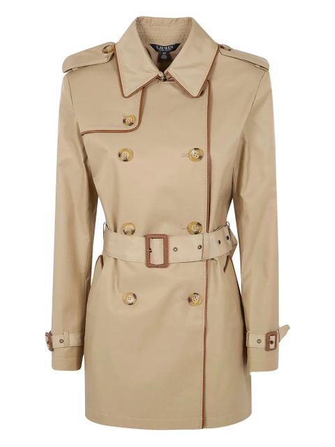 Lauren Ralph Lauren double-breasted belted coat - Neutrals - zdjęcie produktu nr 1