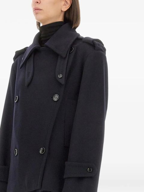 Max Mara Laveno buttoned coat - Blue