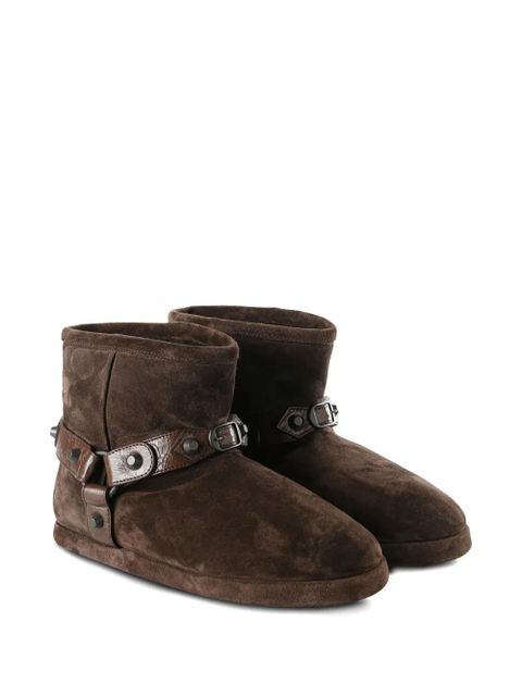 Balenciaga Alaska buckle-strap boots - Brown - zdjęcie produktu nr 2