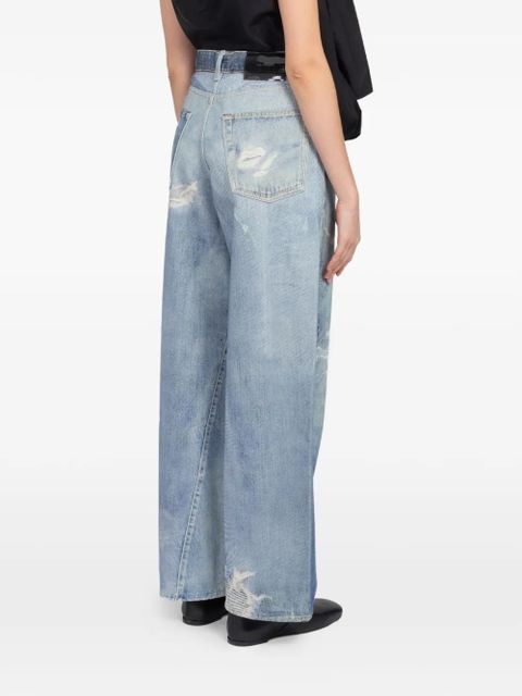 OUR LEGACY Full Cut belt-loop jeans - Blue