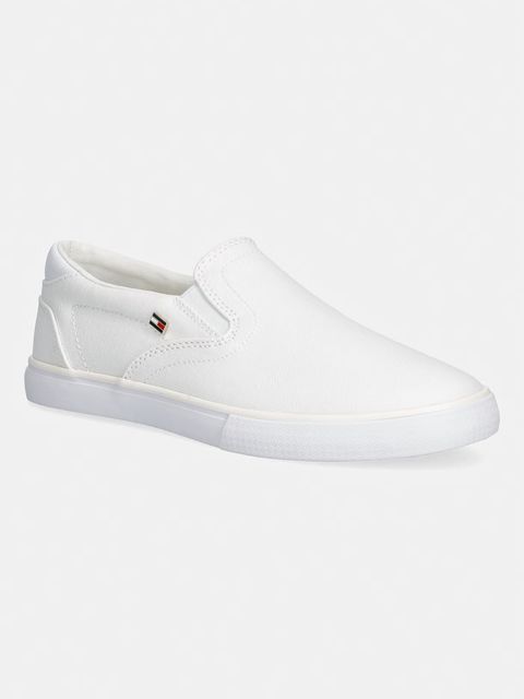 Tommy Hilfiger TH LOW PROFILE SLIP ON tenisówki damskie - zdjęcie produktu nr 1