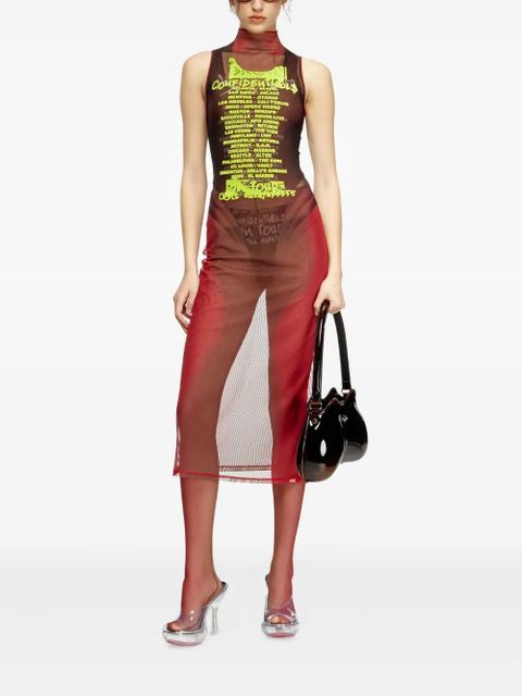 Diesel Remaster Capsule D-Agnec midi dress - Brown