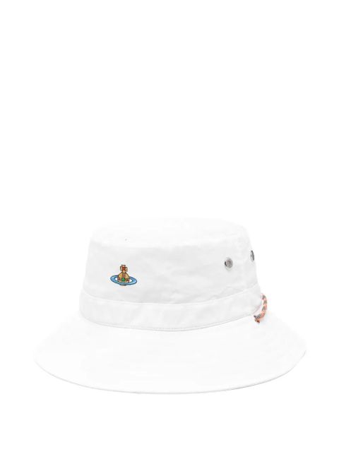 Vivienne Westwood logo adventure hat - White - zdjęcie produktu nr 1