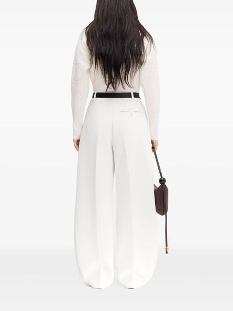 Jacquemus Le Ovalo trousers - 100 WHITE