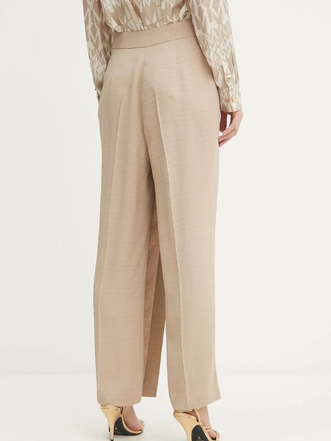 Marciano by Guess spodnie ARIANA damskie kolor beżowy proste high waist 5YGB06 7341A - zdjęcie produktu nr 2