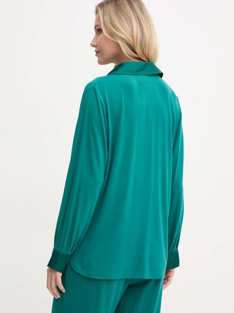 United Colors of Benetton bluzka piżamowa damska kolor zielony 3ZEW3M007