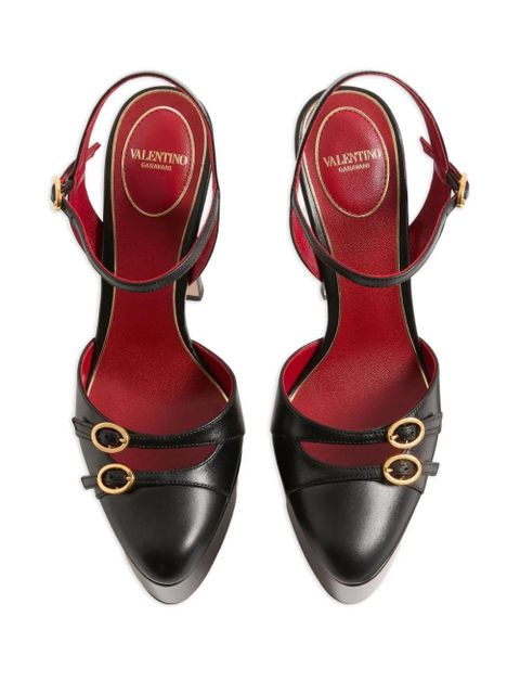 Valentino Garavani 145mm Crasher platform-sole pumps - Black