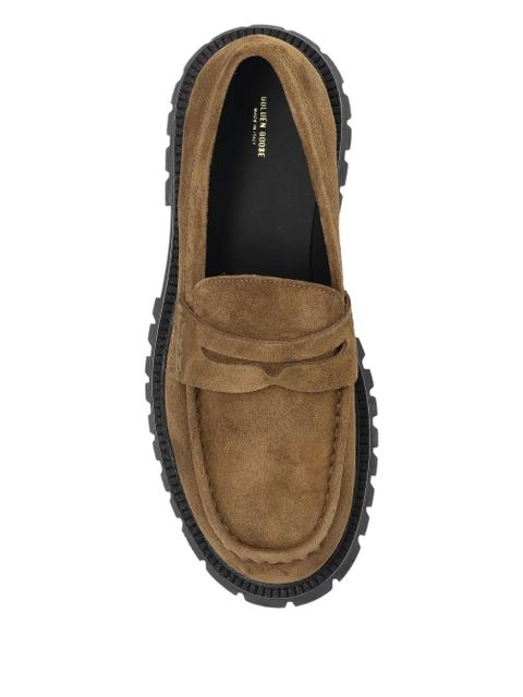 Golden Goose penny-strap platform loafers - Brown