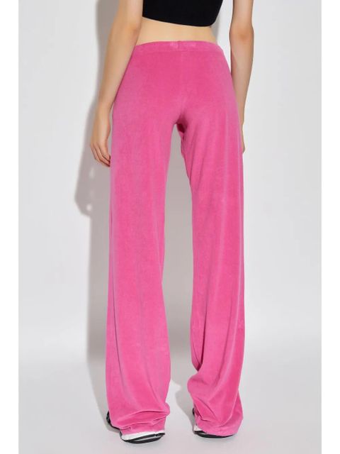 Balenciaga drawstring track pants - Pink