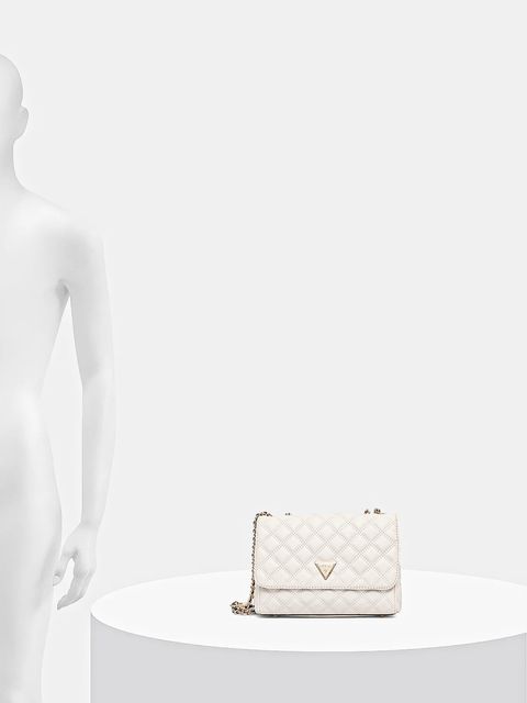 Guess torebka GIULLY kolor biały HWQG96 73200