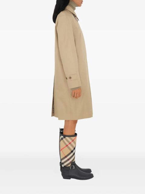 Burberry raglan-sleeve trench coat - Neutrals