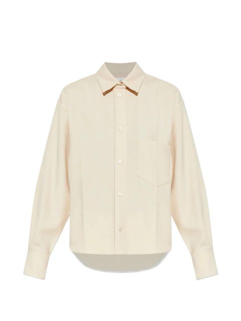 Victoria Beckham chest-pocket blouse - Neutrals - zdjęcie produktu nr 1