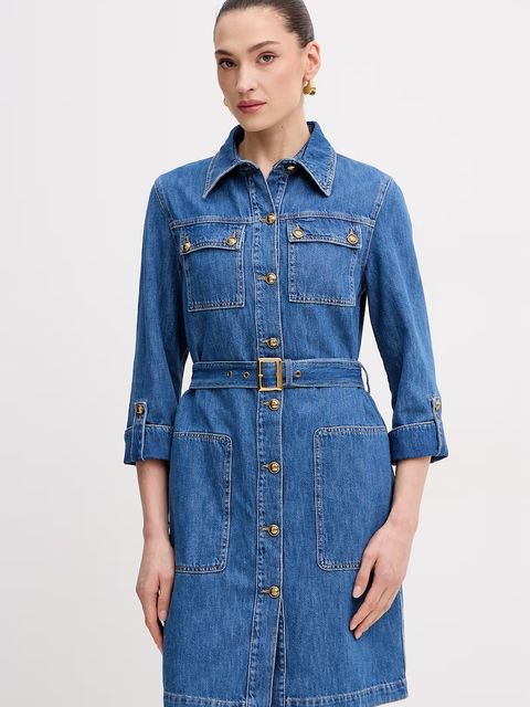 Luisa Spagnoli sukienka bawełniana Passetto - zdjęcie produktu nr 1