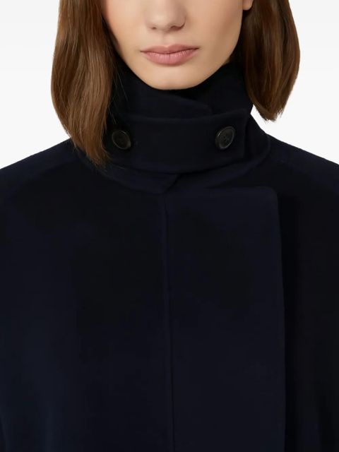 Weekend Max Mara Wool broadcloth cropped coat - Blue
