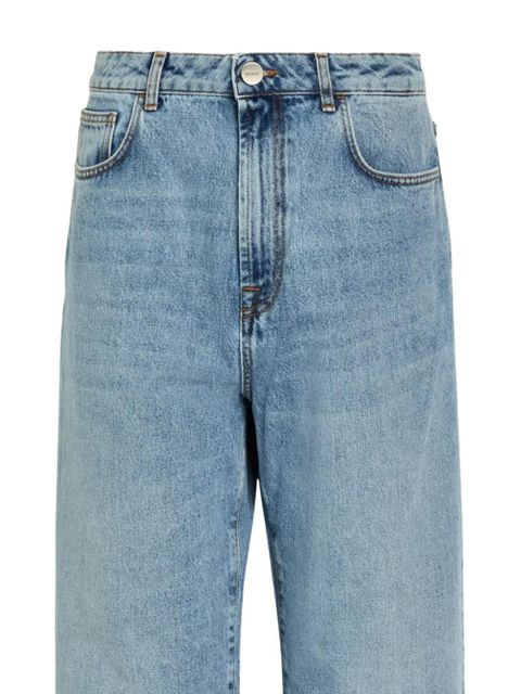 Róhe buttoned straight jeans - Blue - zdjęcie produktu nr 2