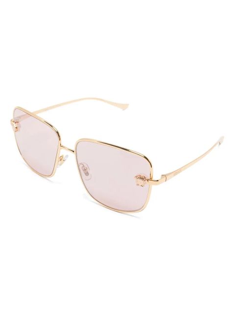 Versace Eyewear square-frame sunglasses - Gold - zdjęcie produktu nr 2