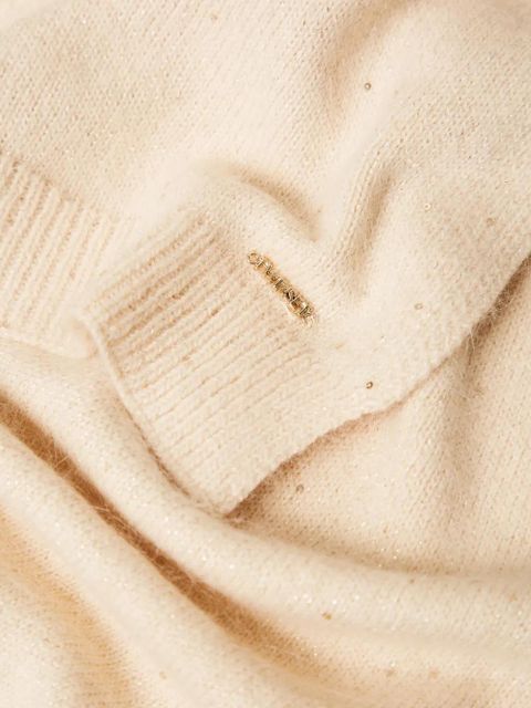 TWINSET sequin-detail scarf - Neutrals - zdjęcie produktu nr 2