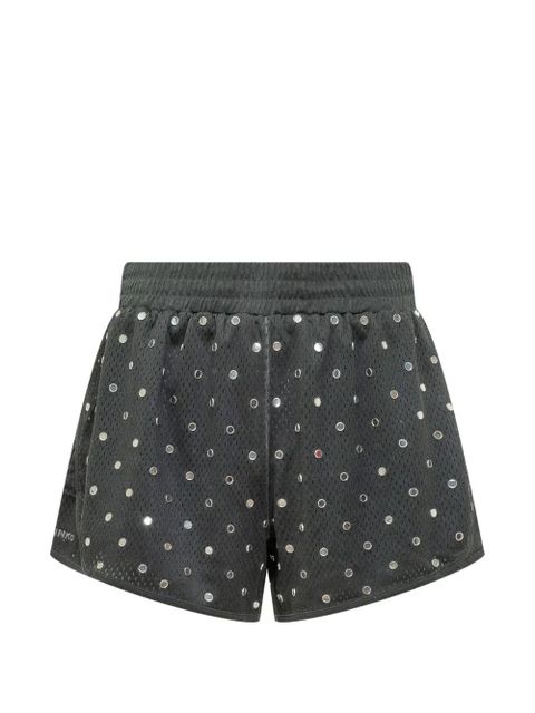 PINKO mesh strass shorts - Black - zdjęcie produktu nr 1