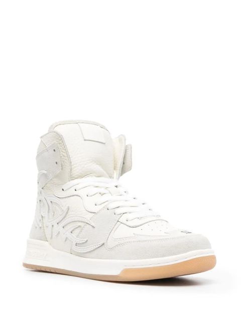 MISBHV appliqué-logo high-top sneakers - White - zdjęcie produktu nr 2