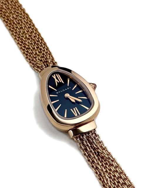 Bvlgari Pre-Owned 2021 unworn Serpenti 27mm - Black