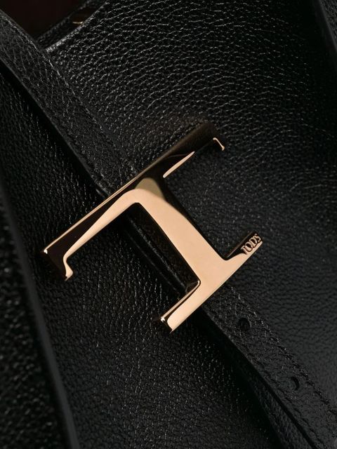 Tod's Timeless leather shopping bag - Black
