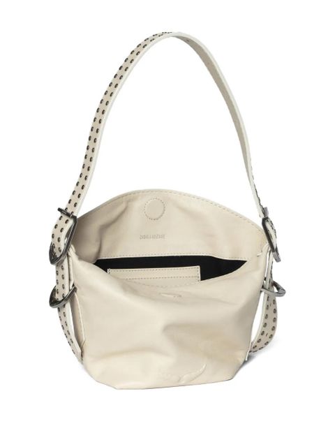 Zadig&Voltaire Baby Jane leather soulder bag - Neutrals