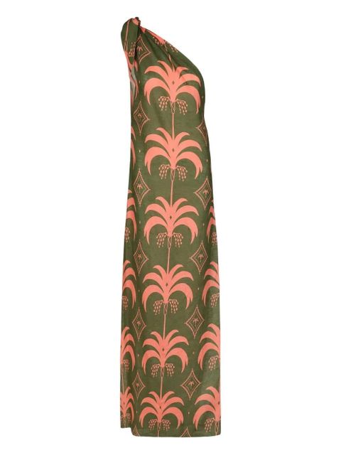Johanna Ortiz Seaweed one-shoulder dress - Green - zdjęcie produktu nr 1