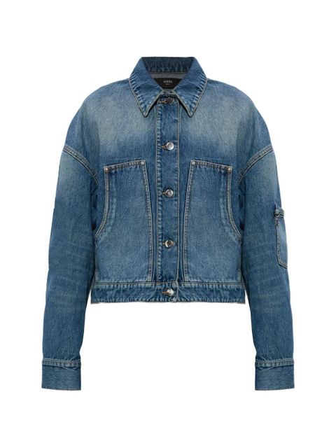 AMIRI Denim Work jacket - Blue - zdjęcie produktu nr 1
